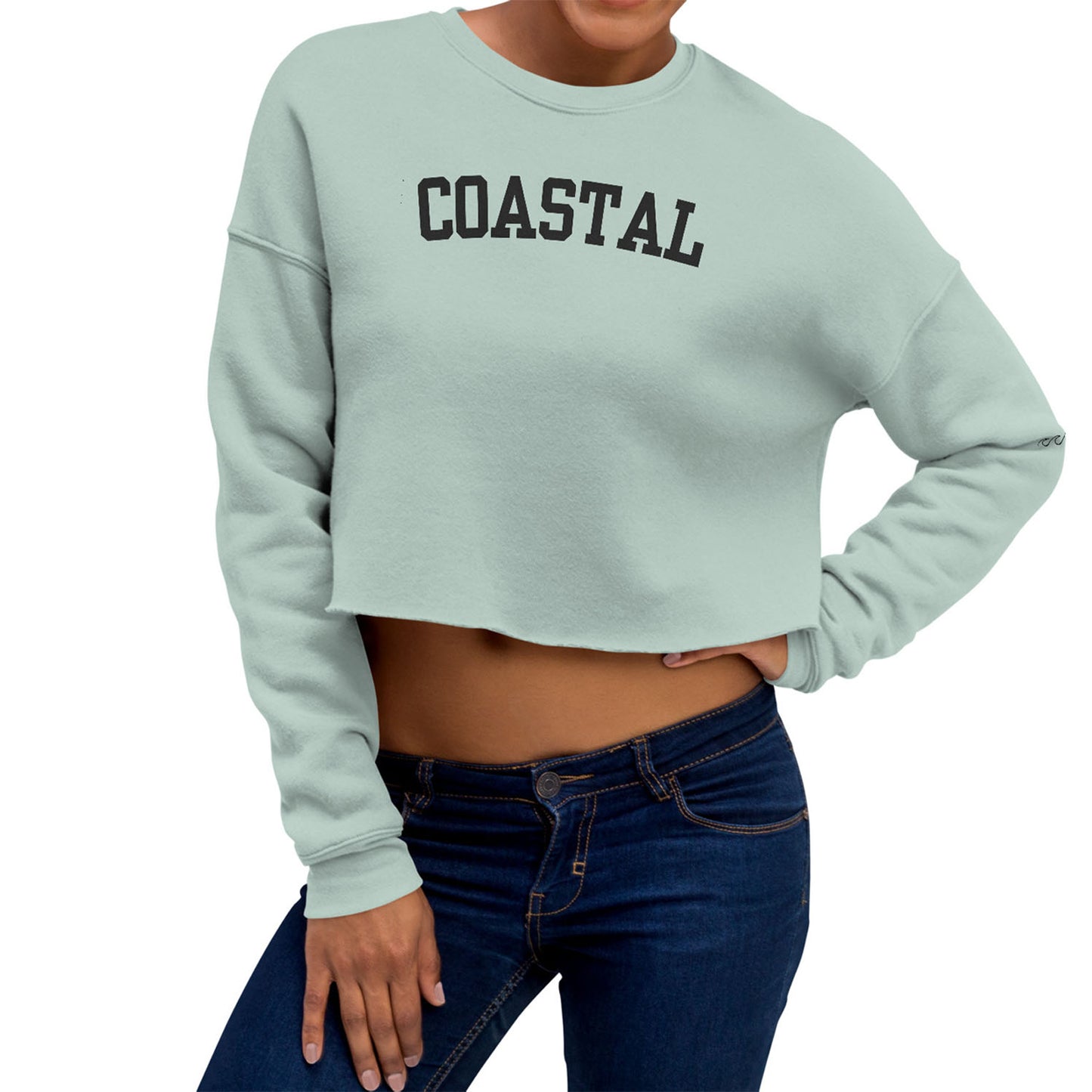 Coastal Crop Sweatshirt