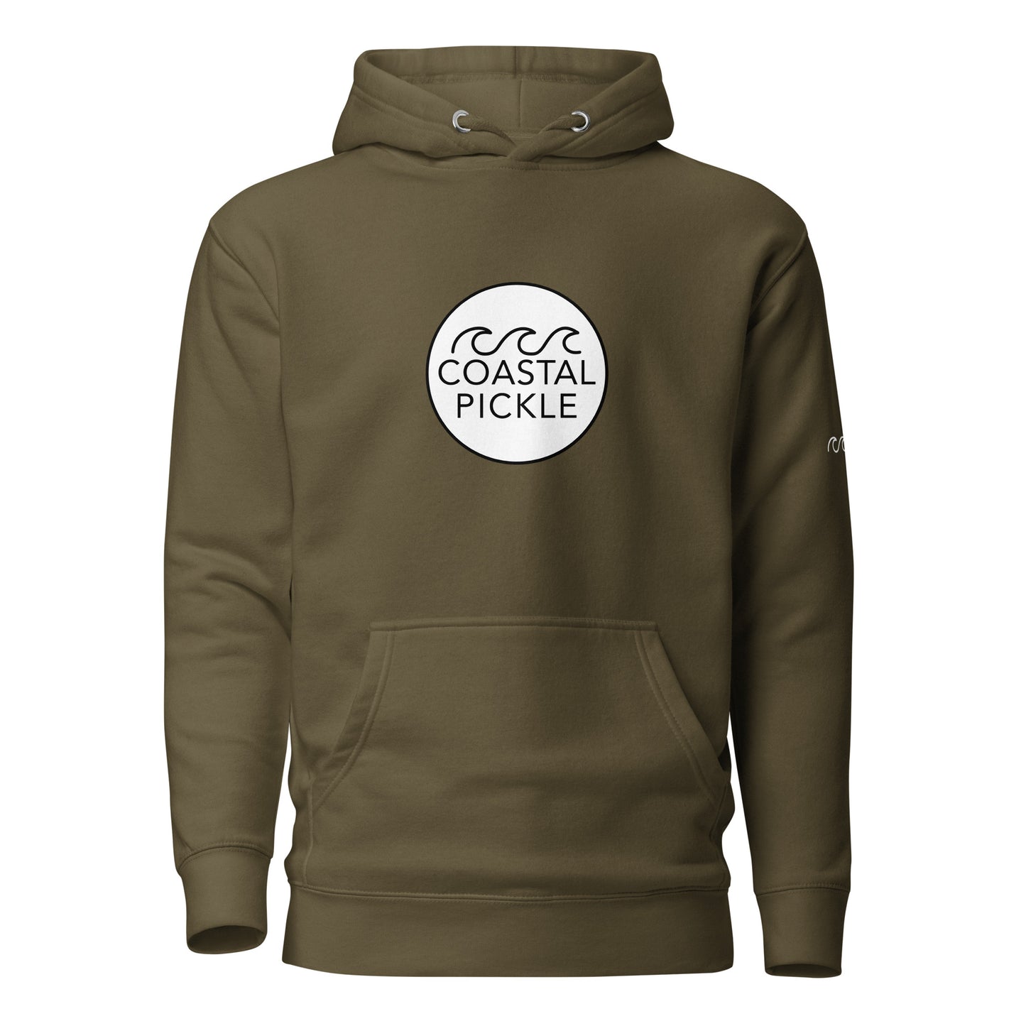 Coastal Pickle Hoodie - White Logo