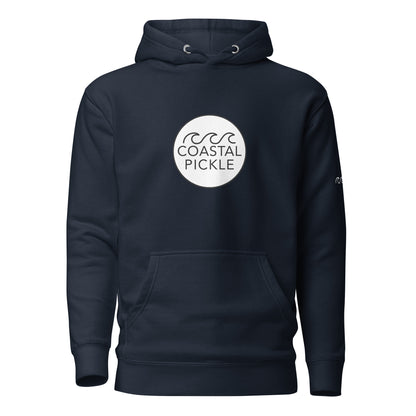 Coastal Pickle Hoodie - White Logo