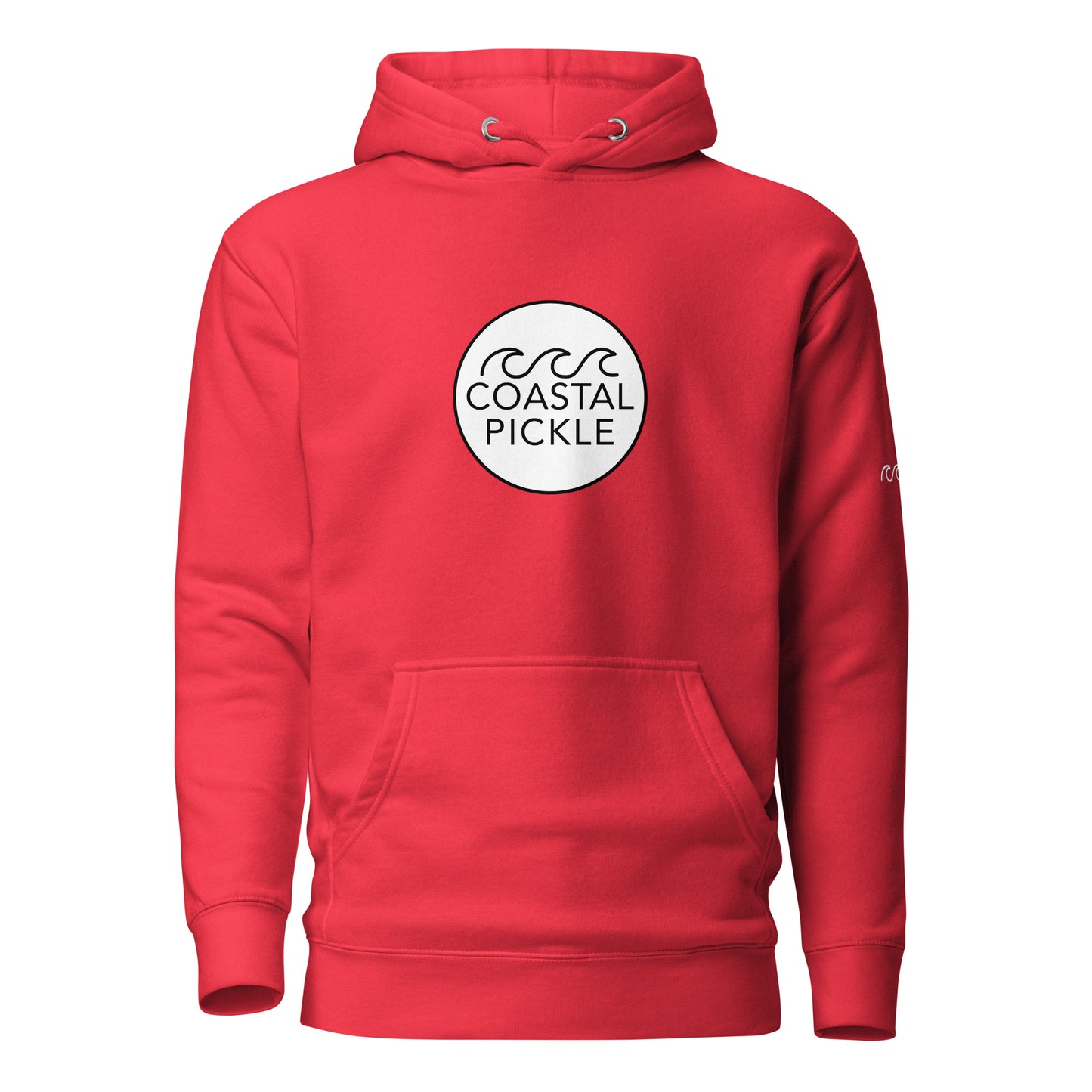 Coastal Pickle Hoodie - White Logo